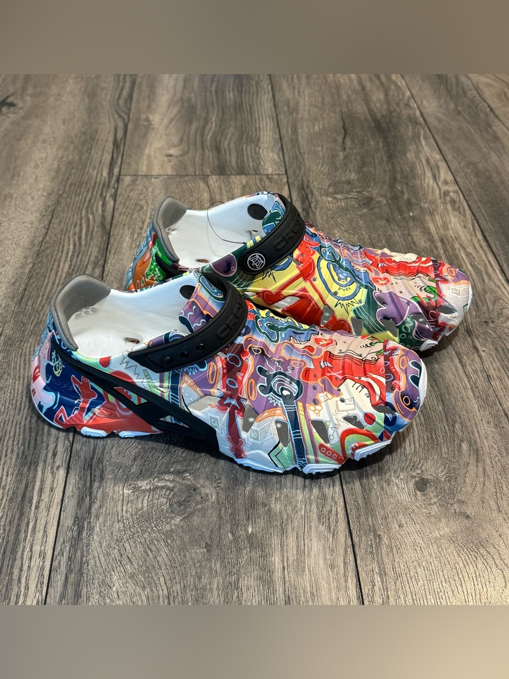 Crosskix NWT Multicolor Graffiti Hybrid Water Shoes Men’s 9